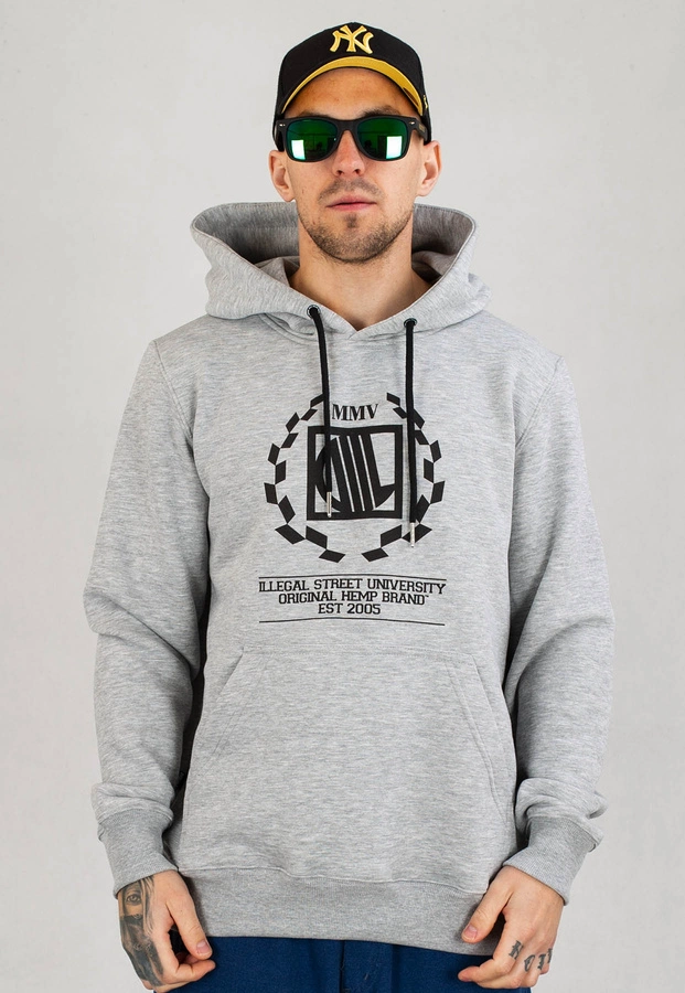 Bluza Diil Laur szara