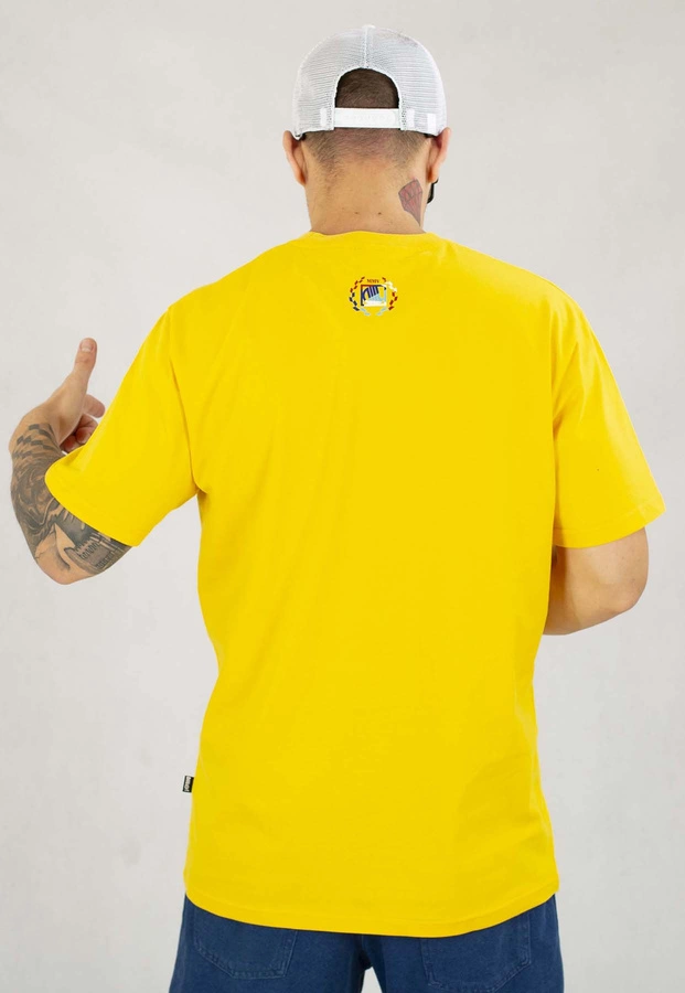 T-shirt Diil Color żółty
