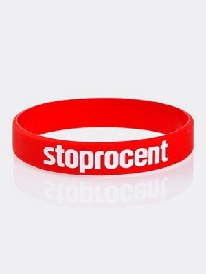 Opaska Stoprocent Brand czerwona