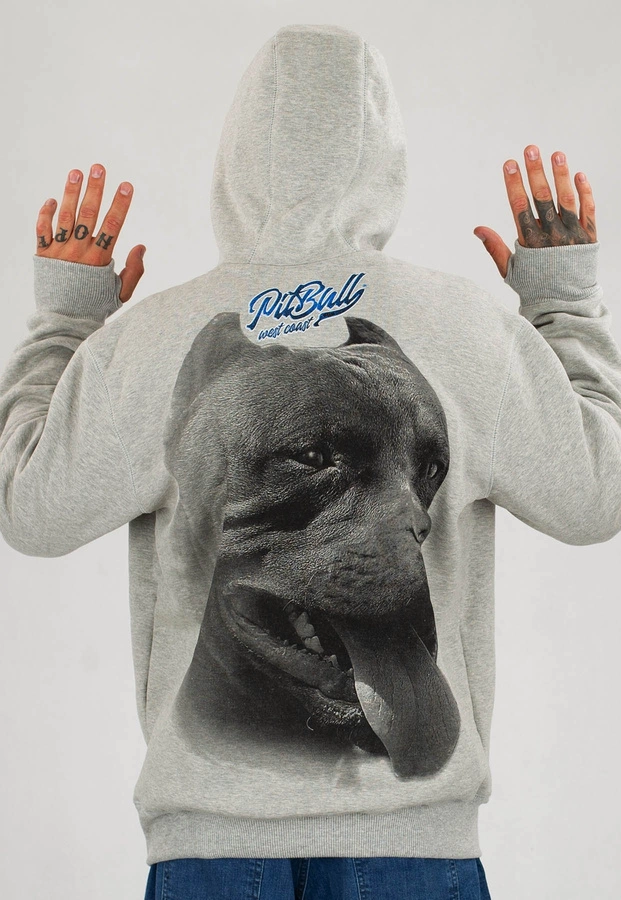 Bluza Pit Bull Red Nose II szara
