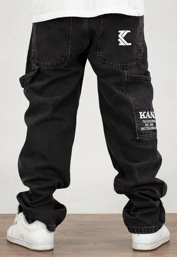 Spodnie Karl Kani Baggy Workwear Retro 6000508 vintage black