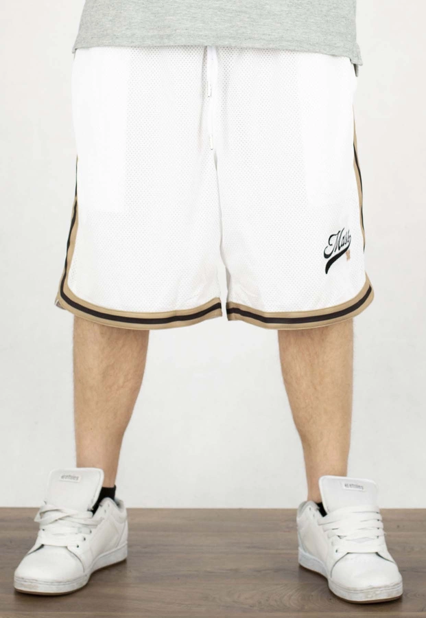 Spodenki Mass Draft Mesh white