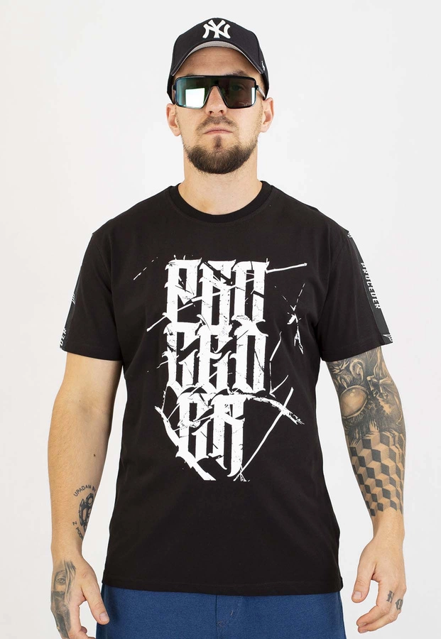 T-shirt Chada Proceder Torn Tape czarny