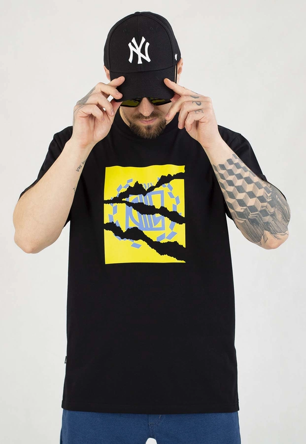 T-shirt Diil Cut Paper czarny