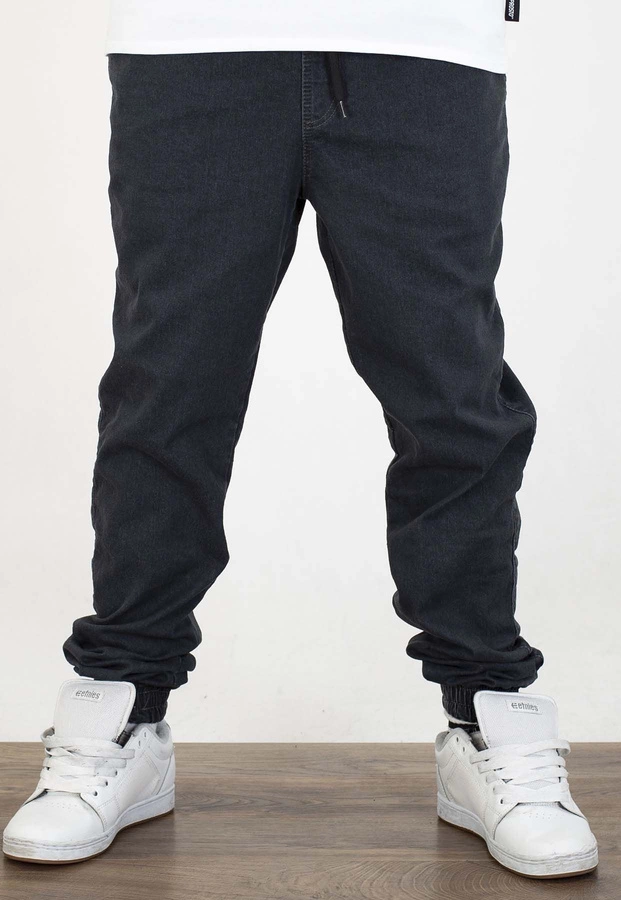 Spodnie Grube Lolo Dymek Back Haft grey