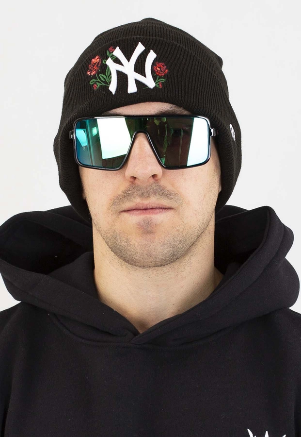 Czapka Zimowa New Era Sequin Rose NYY 60691291 czarna