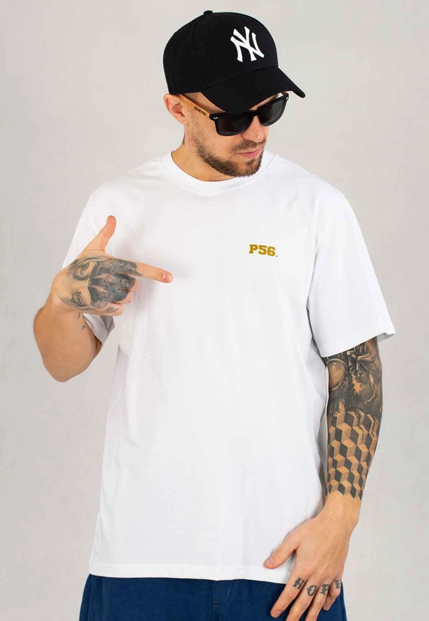 T-shirt Dudek P56 Nano Klasyk biały