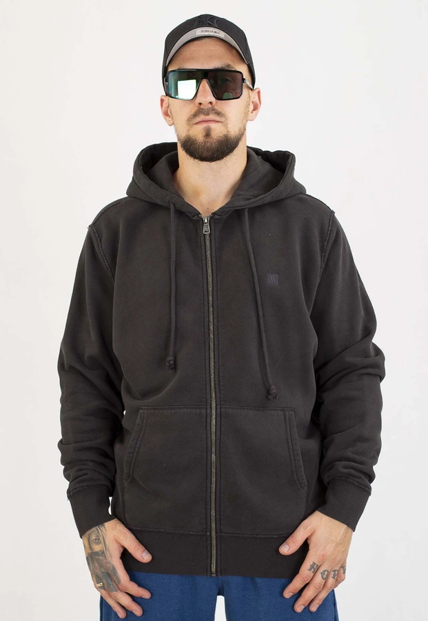 Bluza Pit Bull Z Kapturem ZIP Hackett dark graphite