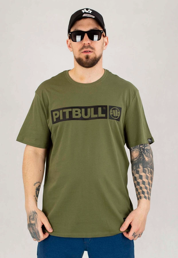 T-shirt Pit Bull Hilltop 170 oliwkowy