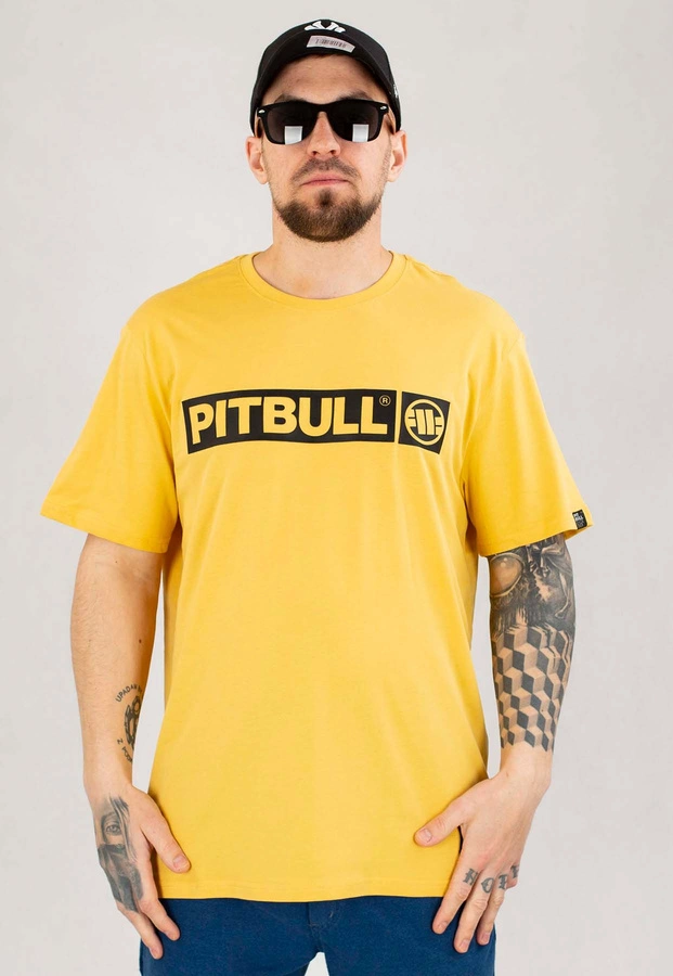 T-shirt Pit Bull Hilltop 170 żółty