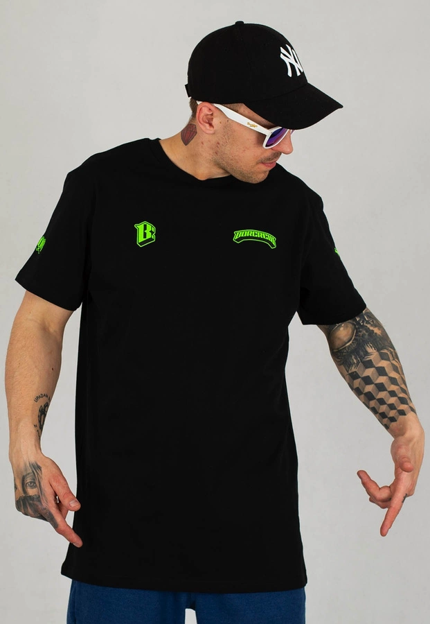 T-shirt B.O.R. Biuro Ochrony Rapu Premium Logo czarny