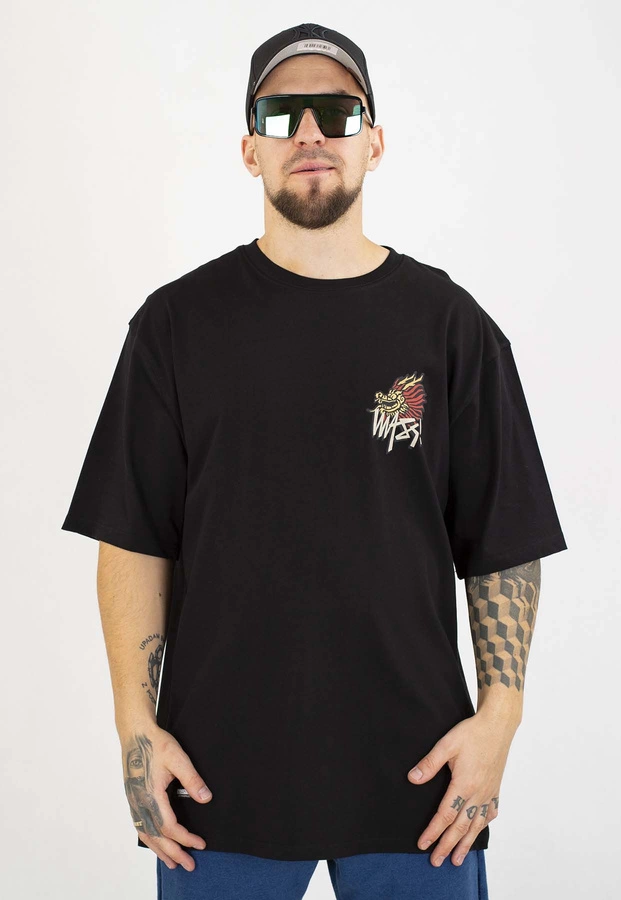 T-shirt Mass Dragon czarny
