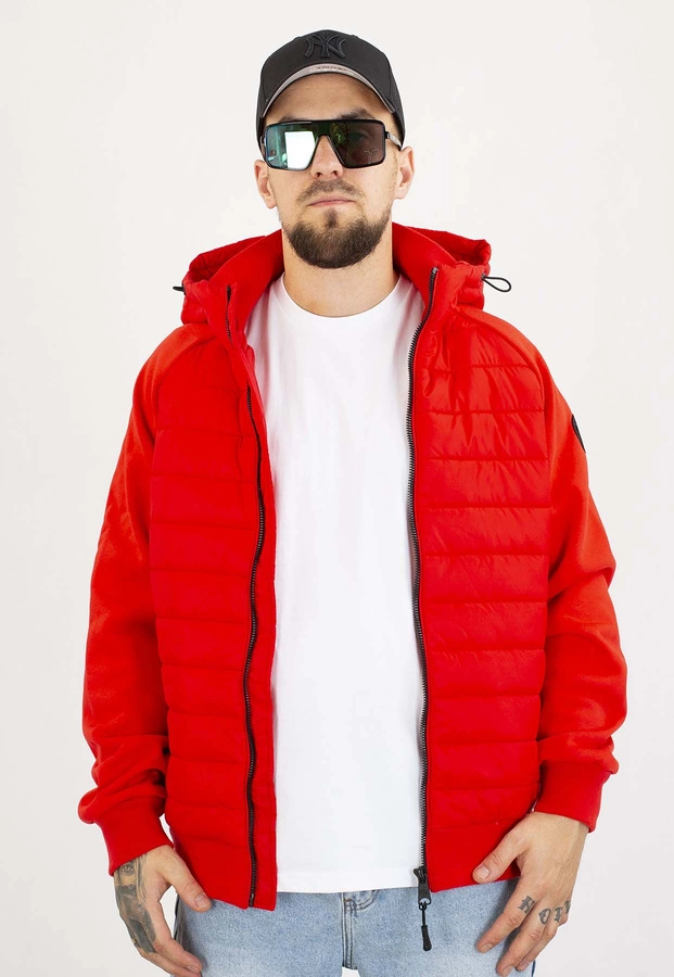 Kurtka Pit Bull Hybrydowa Przejściowa Palomar fluo red