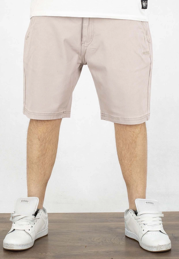 Spodenki Prosto Chinos Gleam beige