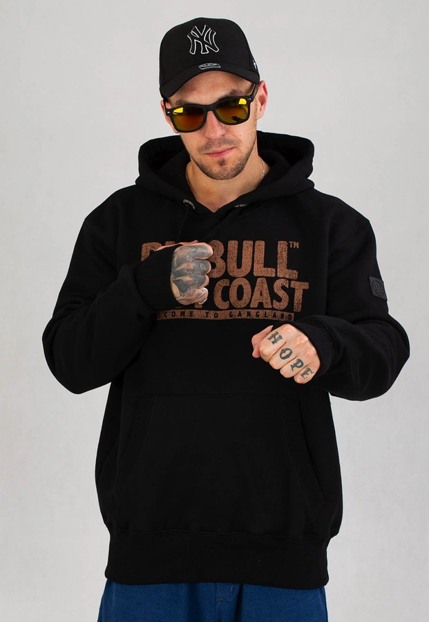 Bluza Pit Bull Z Kapturem Mugshot czarna