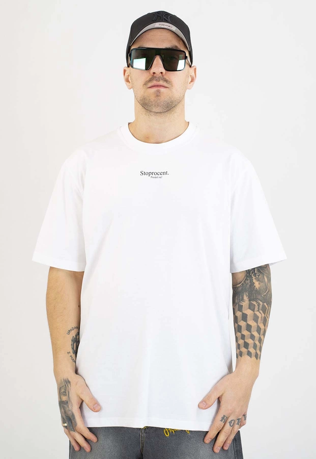 T-shirt Stoprocent PRDLS biały