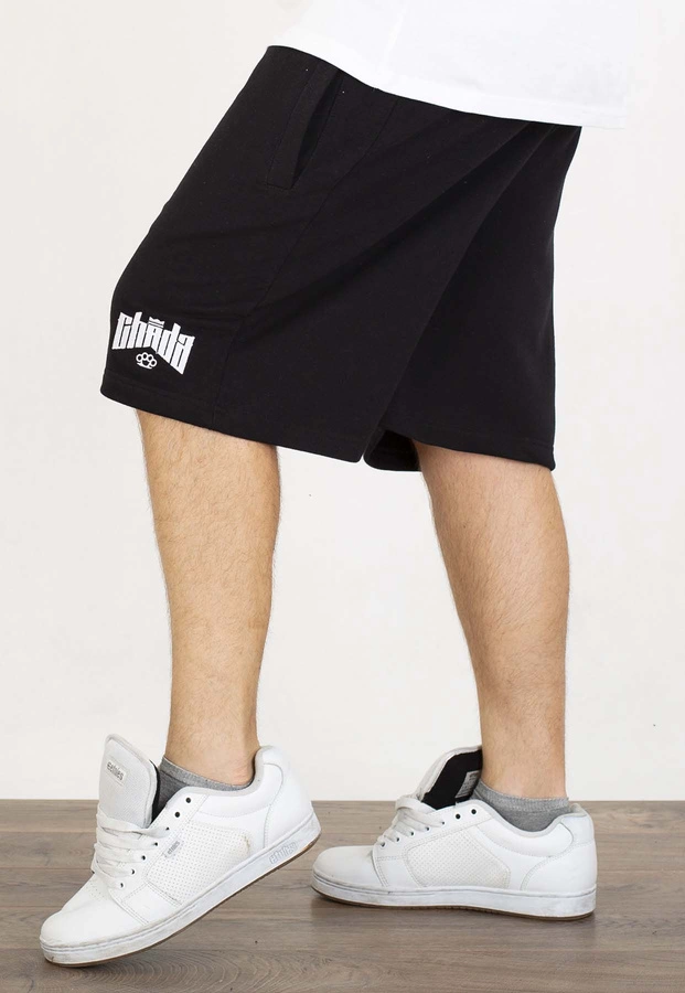 Spodenki Chada Kastet Logo czarne
