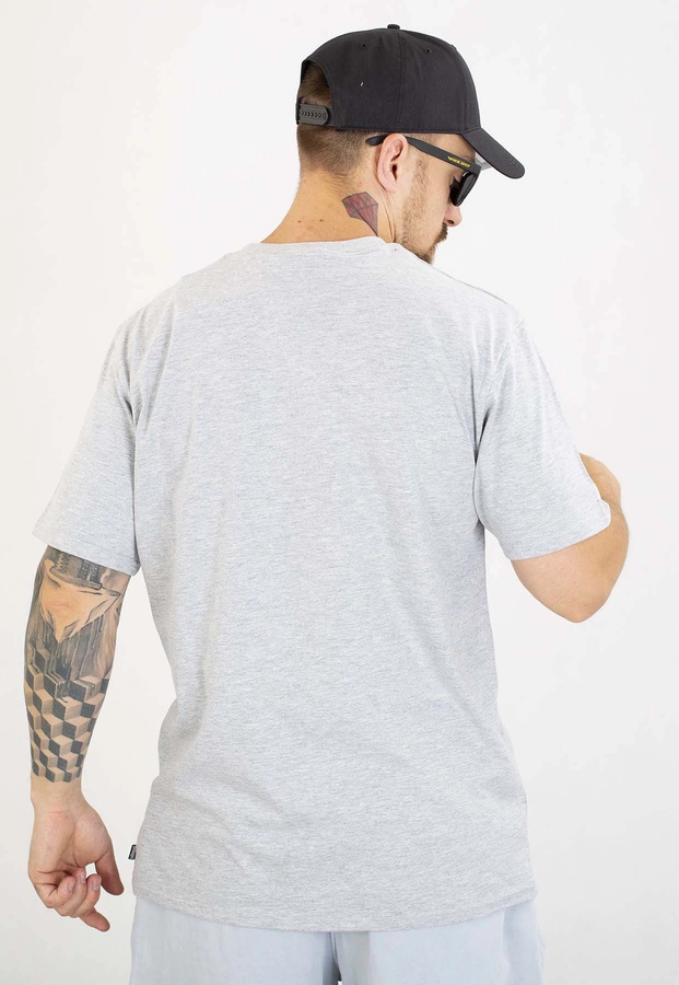 T-shirt Diil Line szaro niebieski