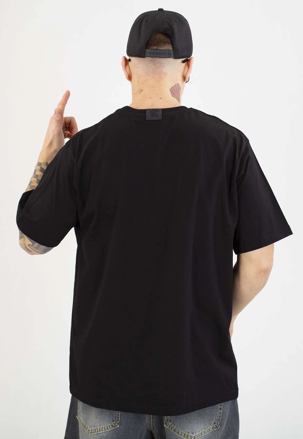 T-shirt Stoprocent Classic Logo czarny