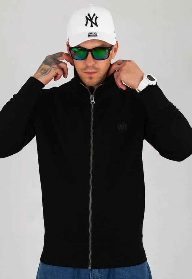 Bluza Pit Bull Premium Pique Sweatjacket Small Logo czarna
