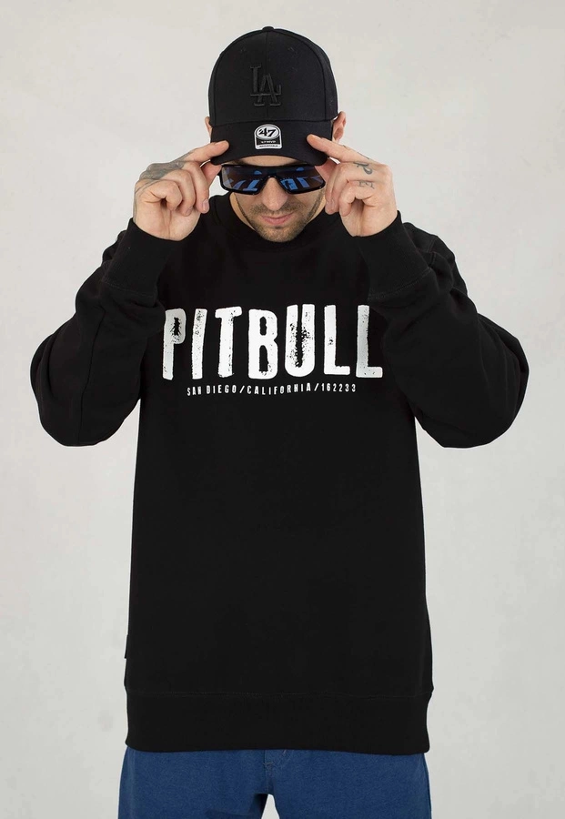 Bluza Pit Bull Bez Kaptura Street King czarna