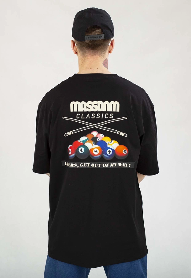 T-shirt Mass 98 Ball czarny