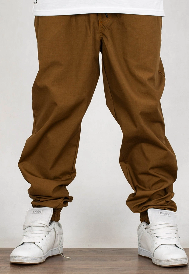 Spodnie Jigga Wear Jogger Crown ripstop brown