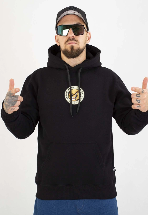 Bluza Środowisko Miejskie Z Kapturem City of Bears czarna