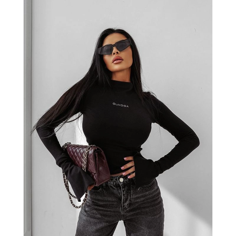 Bluza Olavoga Bez Kaptura Autumn Hug czarna