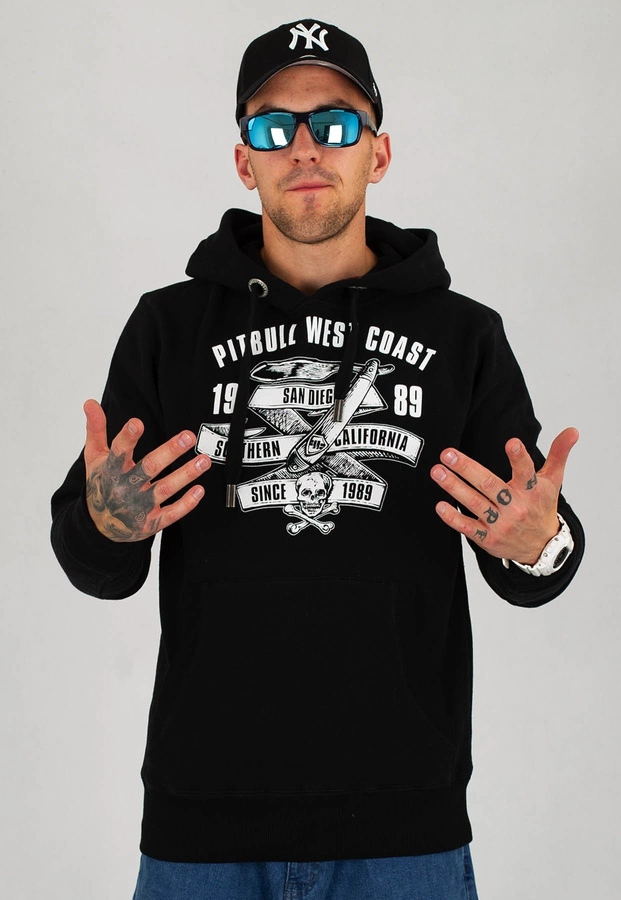 Bluza Pit Bull Oldschool Razor czarna
