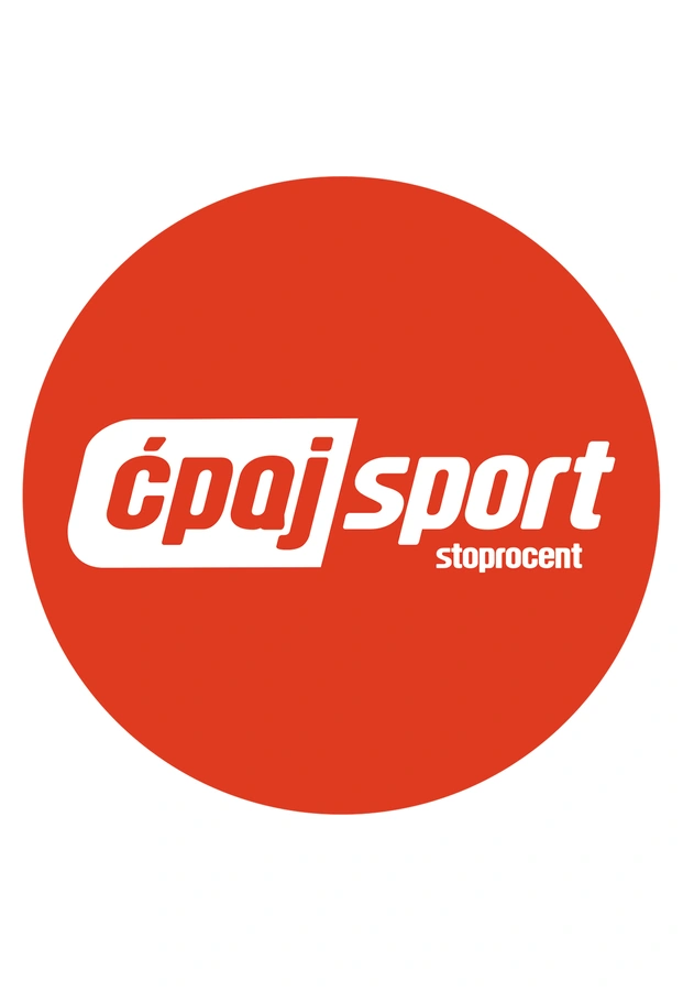 Wlepa Stoprocent Ćpaj Sport czerwona