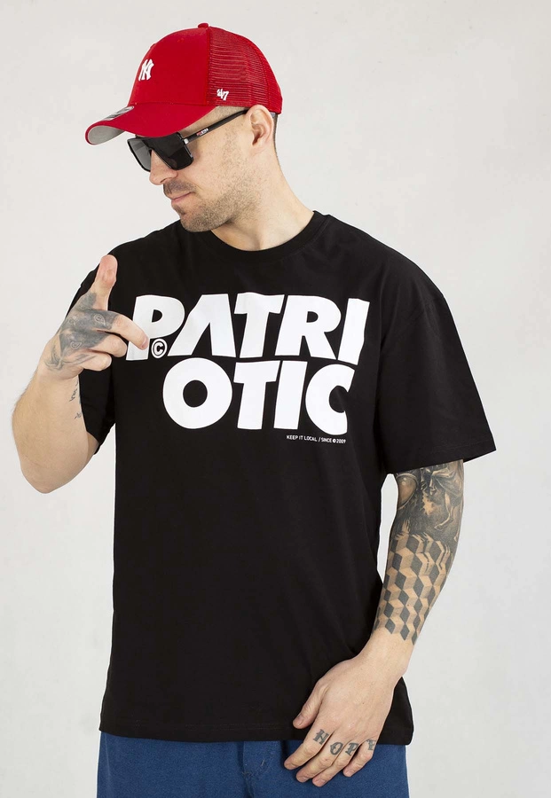 T-shirt Patriotic Cls czarno biały