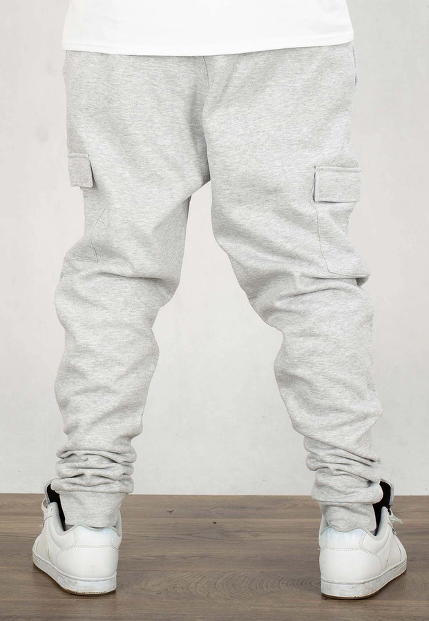 Dresy SikSilk Essentials Cargo Joggers szare