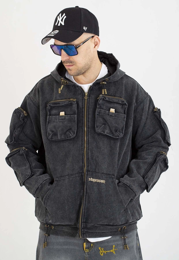 Kurtka Stoprocent 100% szara