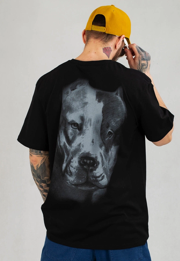 T-shirt Pit Bull Middle San Diego II czarny