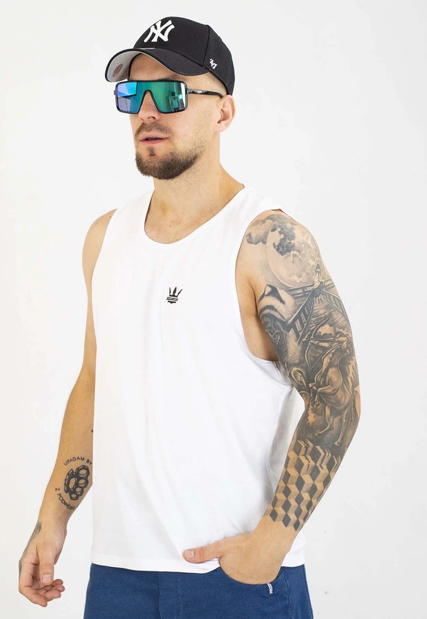 Tank Jigga Wear Mini Crown biały