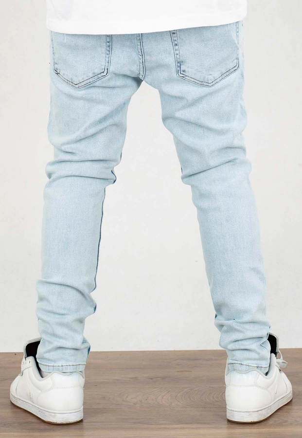 Spodnie I8 Denim SKIN05 Skinny light blue