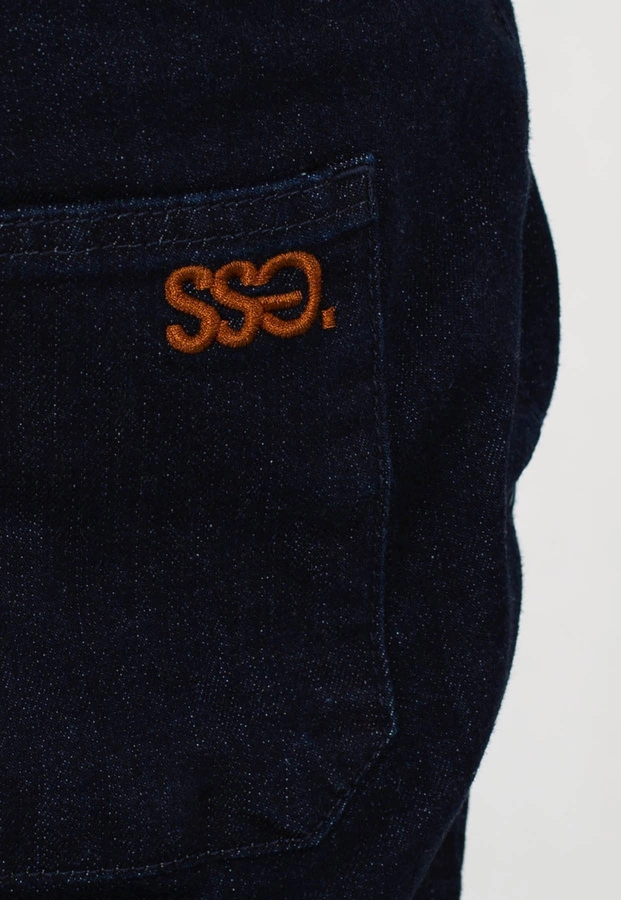 Spodnie SSG Jogger Slim Jeans Haft dark