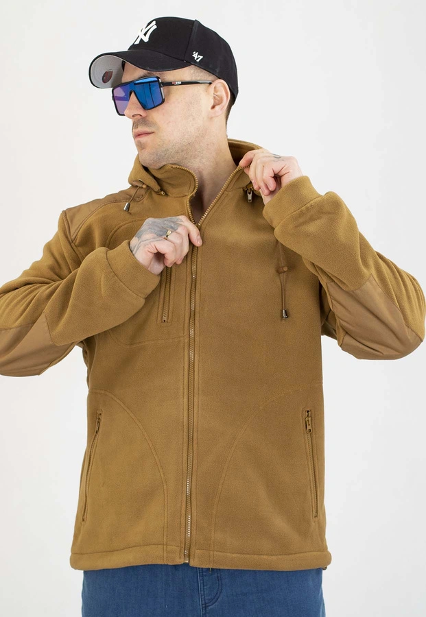 Bluza Niemaloga Polar Zip beżowa