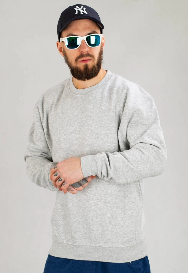 Bluza Niemaloga Crewneck jasno szara