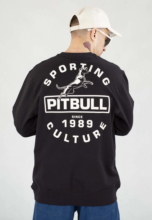 Bluza Pit Bull Bez Kaptura Physical Culture czarna