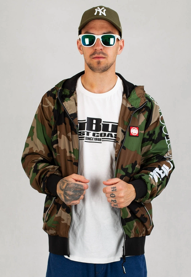 Kurtka Pit Bull Athletic Sleeve woodland camo