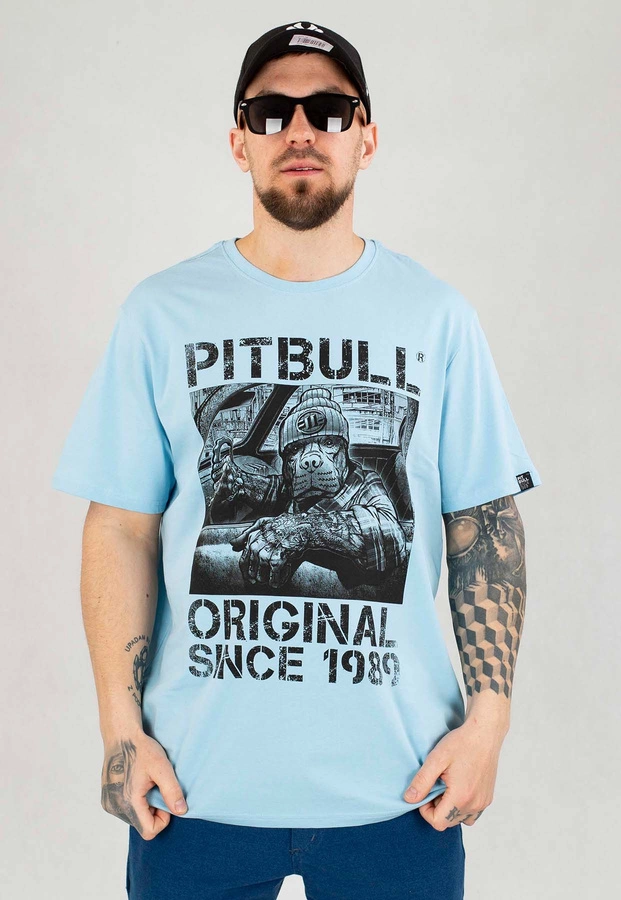 T-shirt Pit Bull 170 Drive jasno niebieski