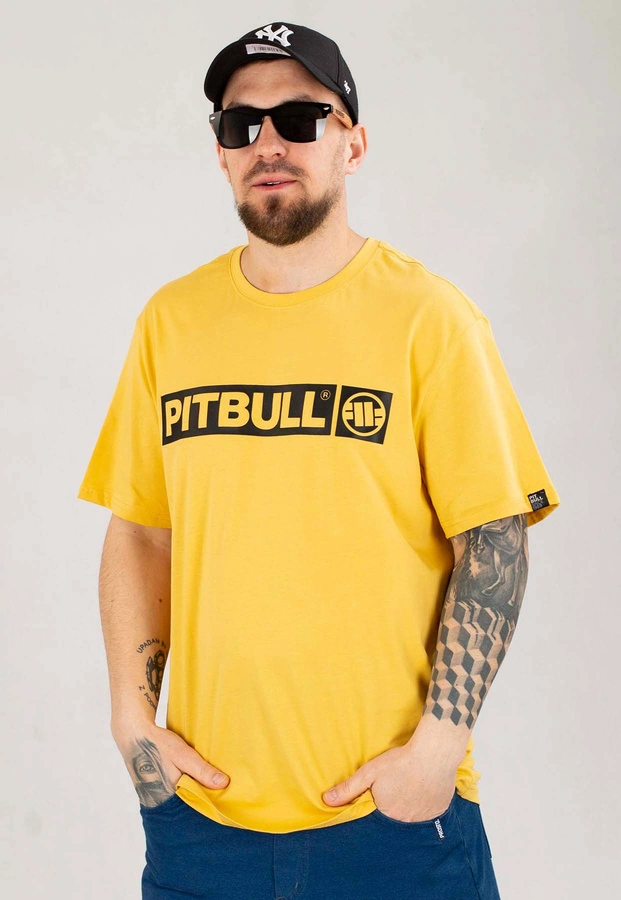 T-shirt Pit Bull Hilltop 170 żółty