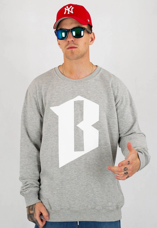 Bluza B.O.R. Biuro Ochrony Rapu B szara