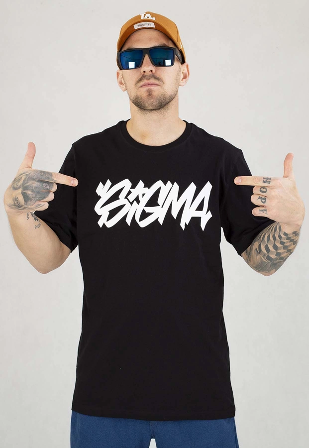 T-shirt Ciemna Strefa Sigma czarny