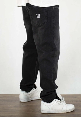 Spodnie Jigga Wear Carrot Crown Black jeans