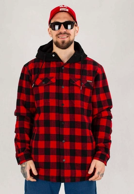 Koszula Pit Bull Flanelowa Pioneer red black