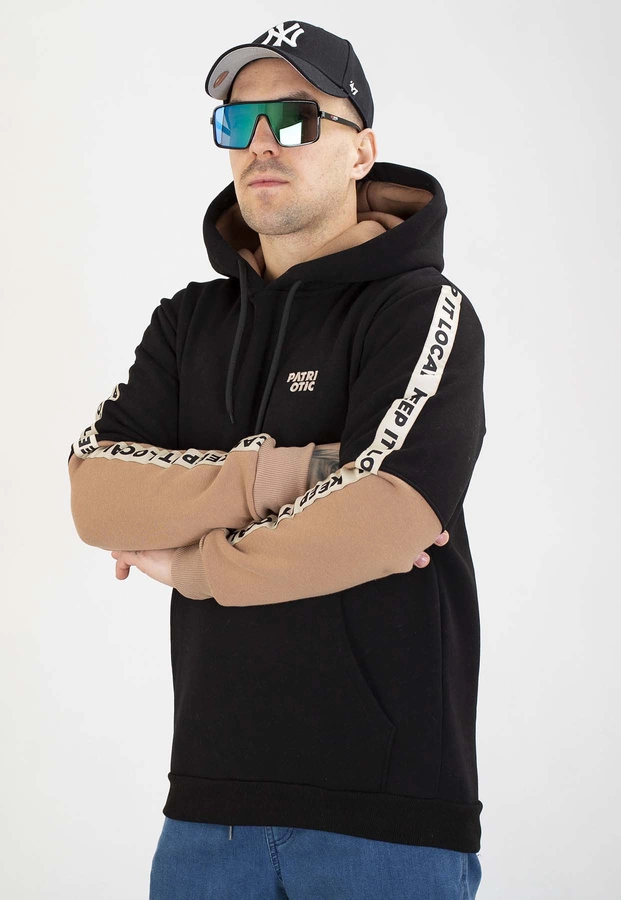Bluza Patriotic Z Kapturem CLS Keep It Tapes czarna