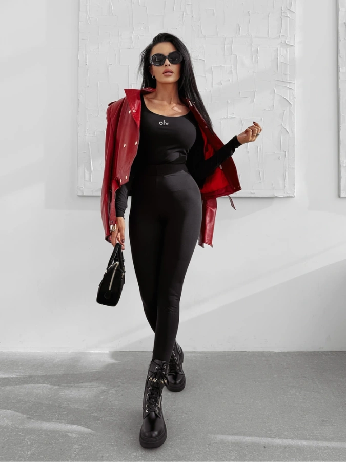 Longsleeve Olavoga Hazzy czarny